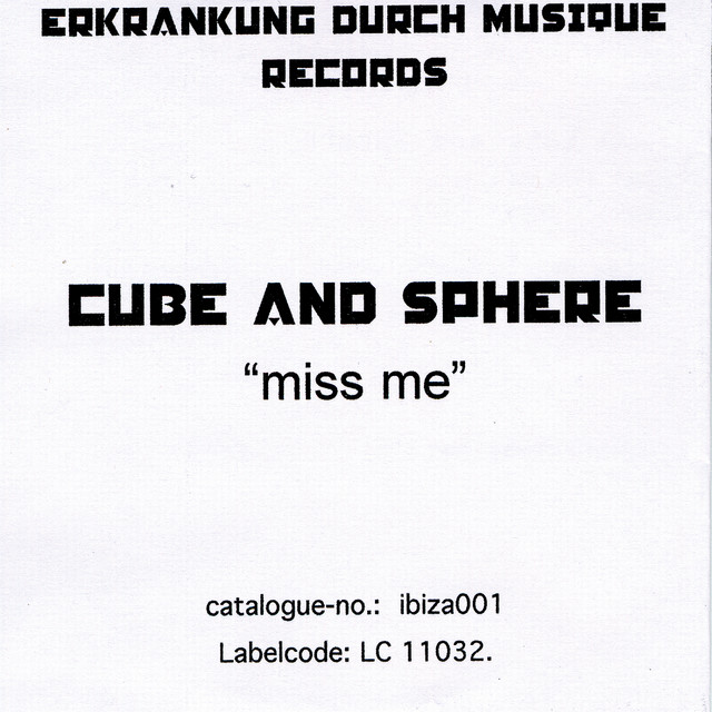Miss Me cover
