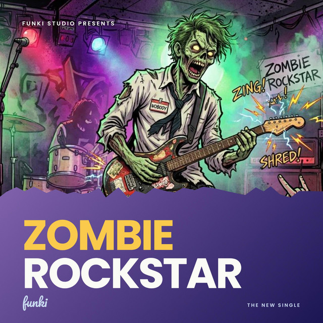Zombie Rockstar — the new single from funki studio