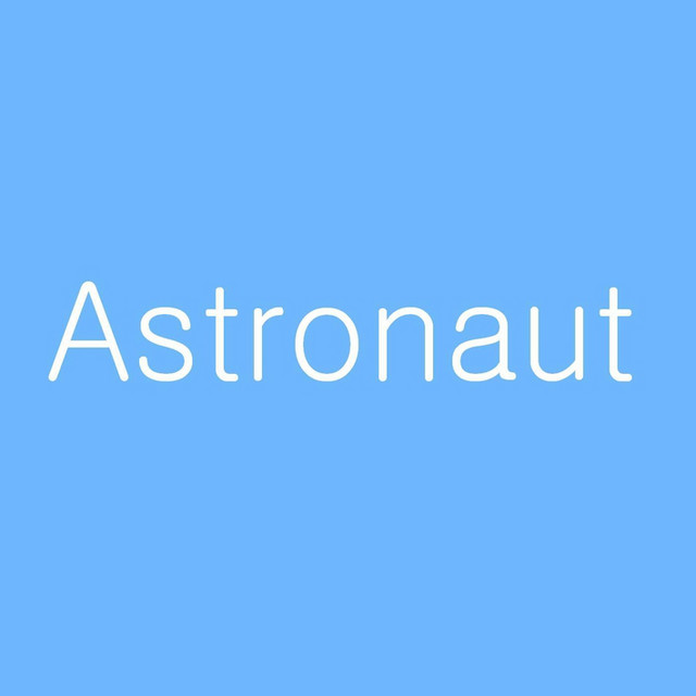 Astronaut cover