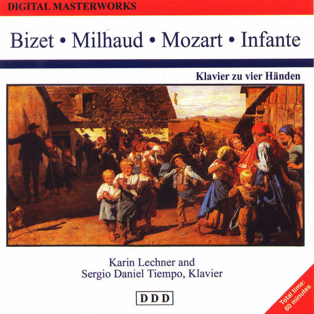 Digital Masterworks. Bizet, Milhaud, Mozart, Infante cover art