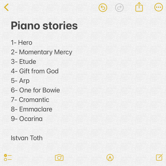 Piano Stories cover art