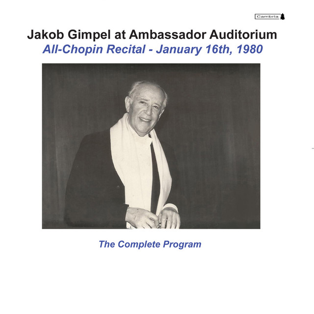Jakob Gimpel at Ambassador Auditorium (Live)