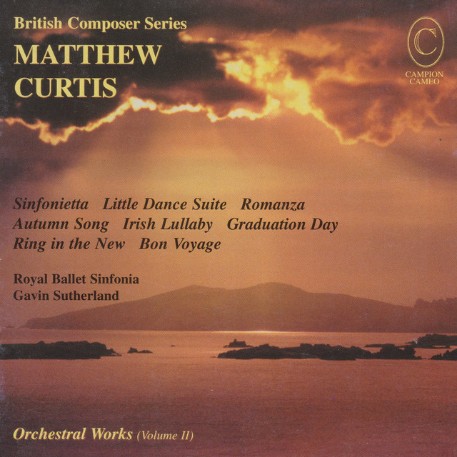 Matthew Curtis Orchestral Works, Vol. II cover art