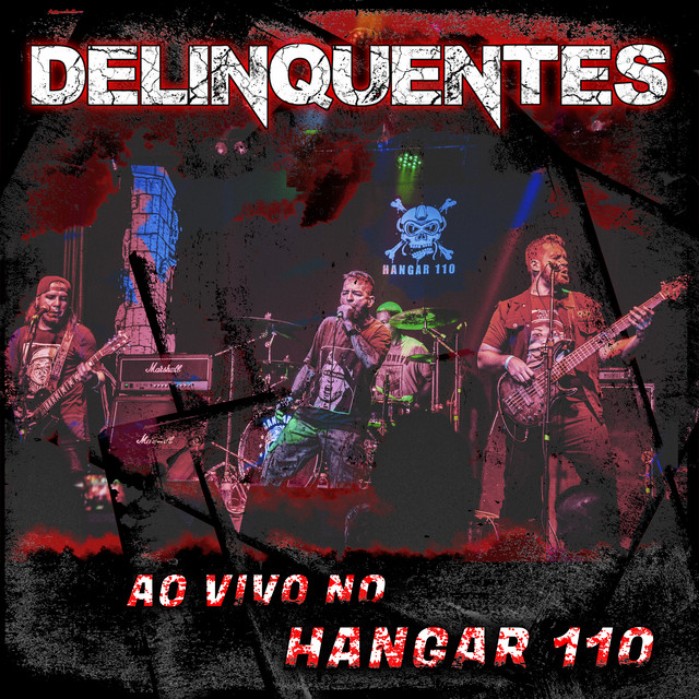 Delinquentes ao Vivo no Hangar 110 (Ao Vivo) cover art