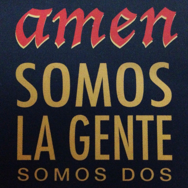 Somos La Gente, Somos Dos cover art