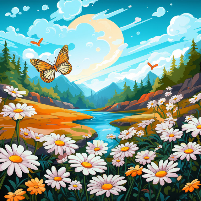 Morning Butterflies