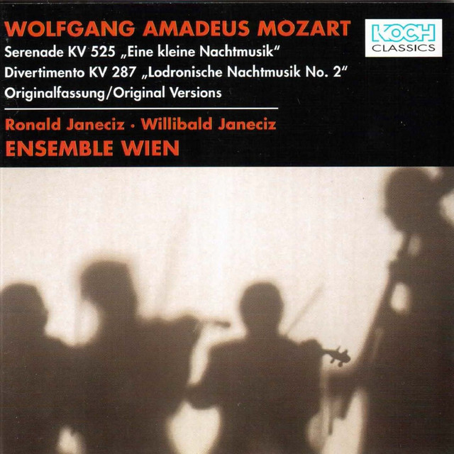 Mozart: Divertimento K. 287 - Eine kleine Nachtmusik cover art