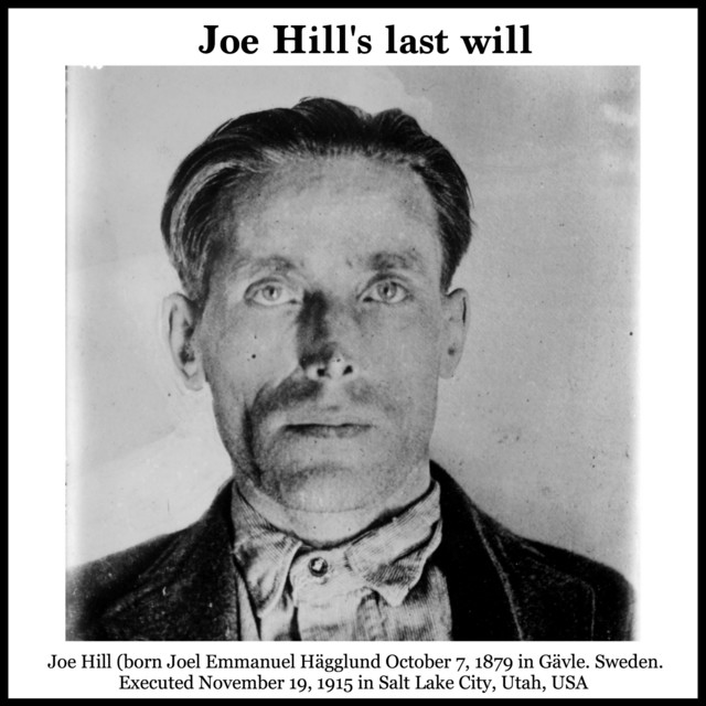 Joe Hill's Last Will