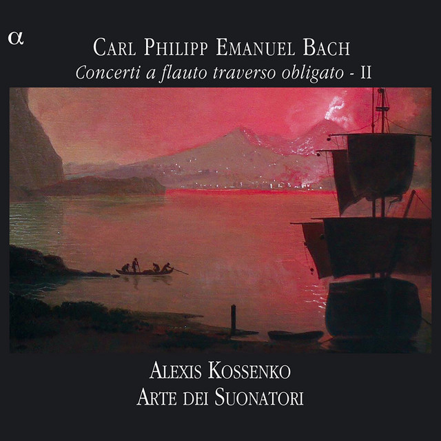 C.P.E. Bach: Concerti a flauto traverso obligato - II cover art
