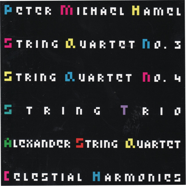 Hamel: String Quartet No. 3, String Quartet No. 4, String Trio cover art