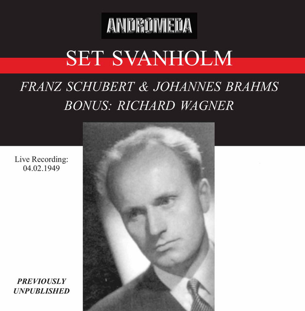 Set Svanholm Sings Schubert, Brahms & Wagner cover art
