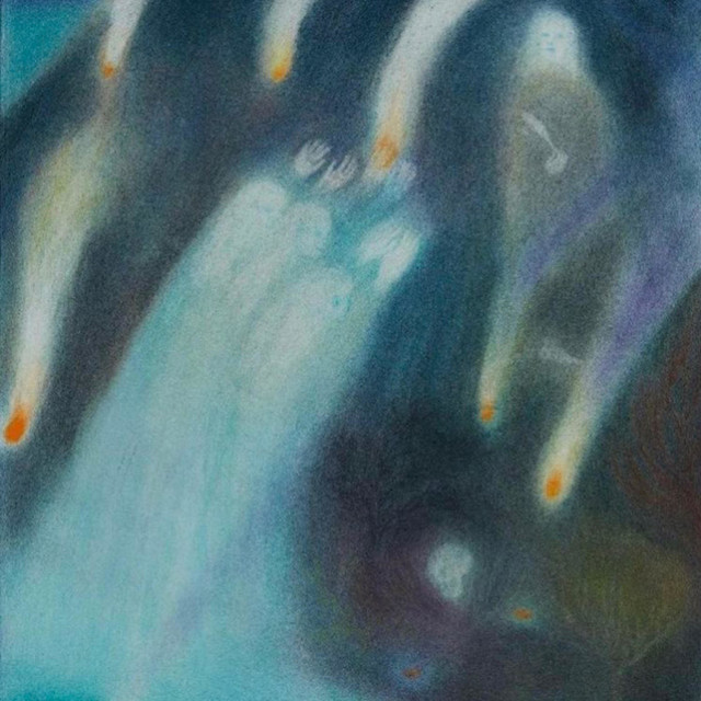 The World Is Drenched in Velveteen Clouds cover art