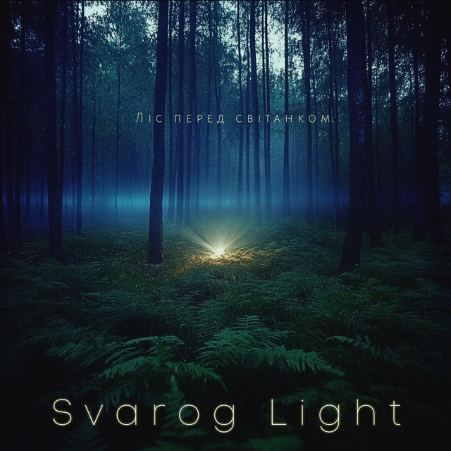 Обкладинка: Ліс перед світанком — Svarog Light