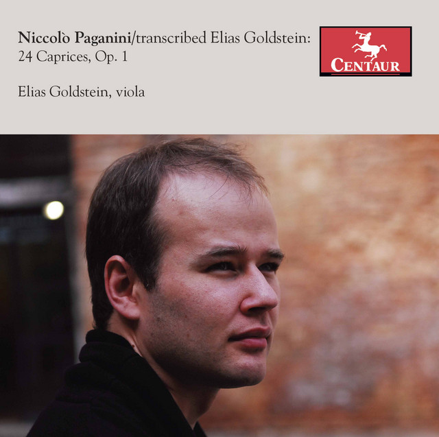 Paganini: 24 Caprices, Op. 1, MS 25 (Arr. E. Goldstein for Viola)