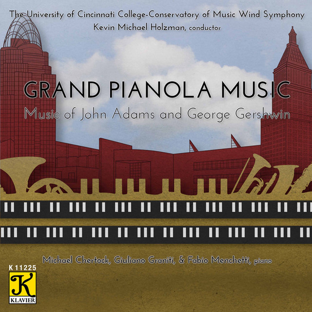 Adams & Gershwin: Works for Piano & Wind Band cover art