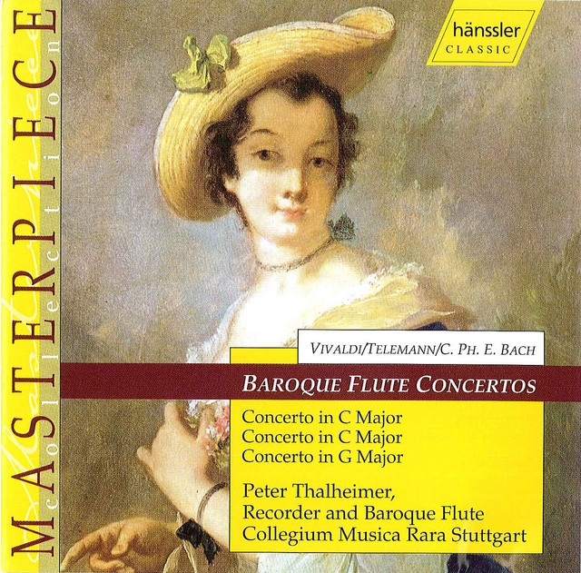 Vivaldi / Telemann / Bach, C.P.E.: Baroque Flute Concertos
