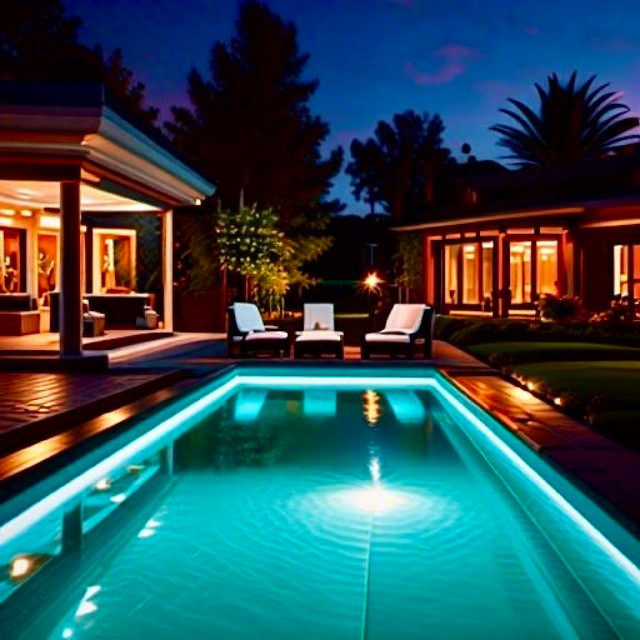 Pool cover art