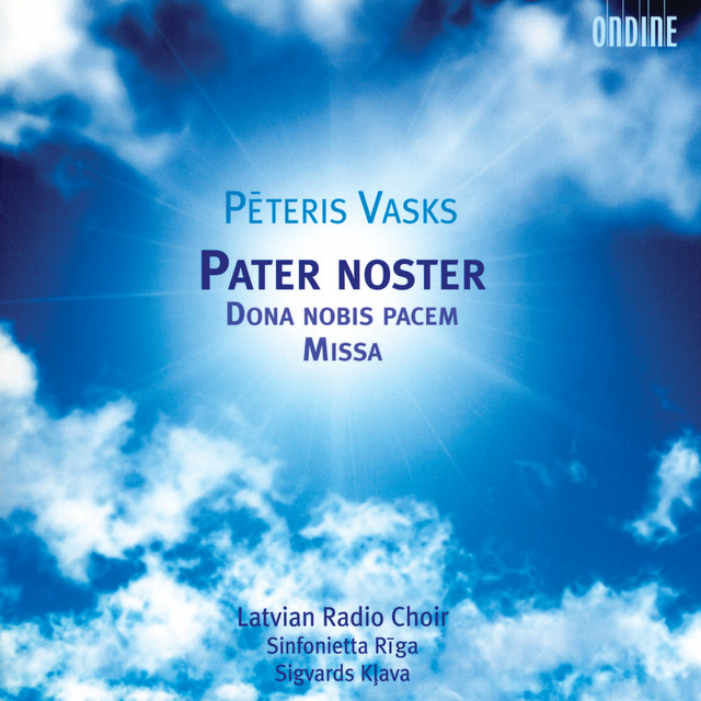 Vasks: Pater Noster, Dona Nobis Pacem, Missa cover art