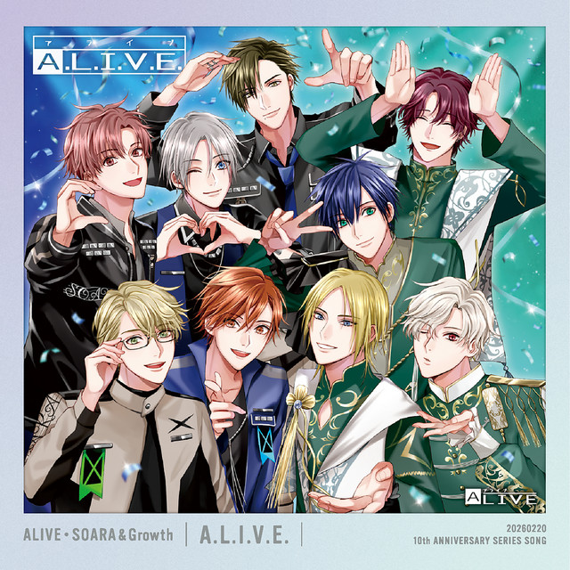 ALIVE・SOARA & Growth　「A.L.I.V.E.」 cover art