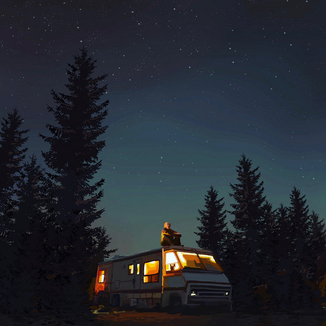 in the solitude of the night