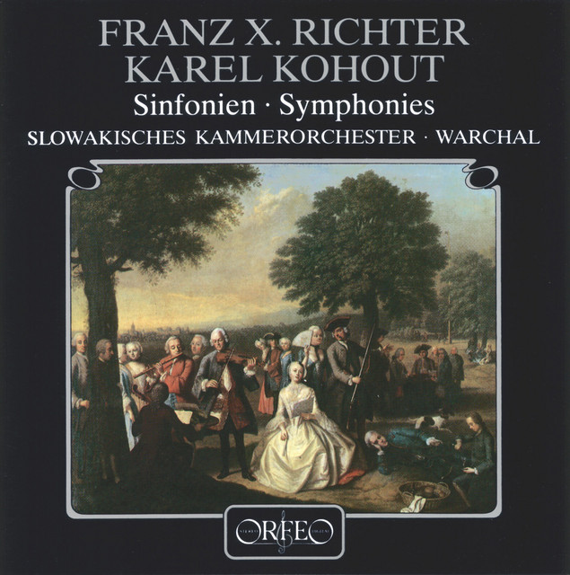 Richter & Kohout: Works for Orchestra cover art