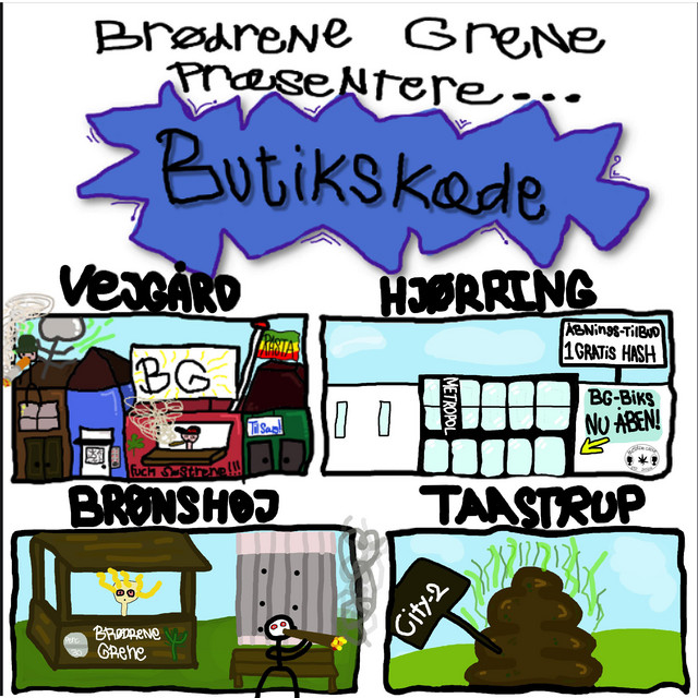 butikskæde cover art