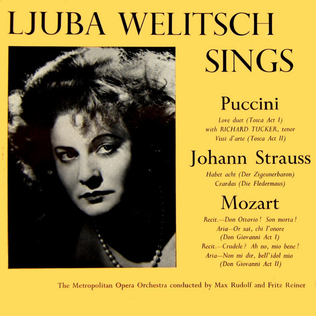 Ljuba Welitsch Sings cover art