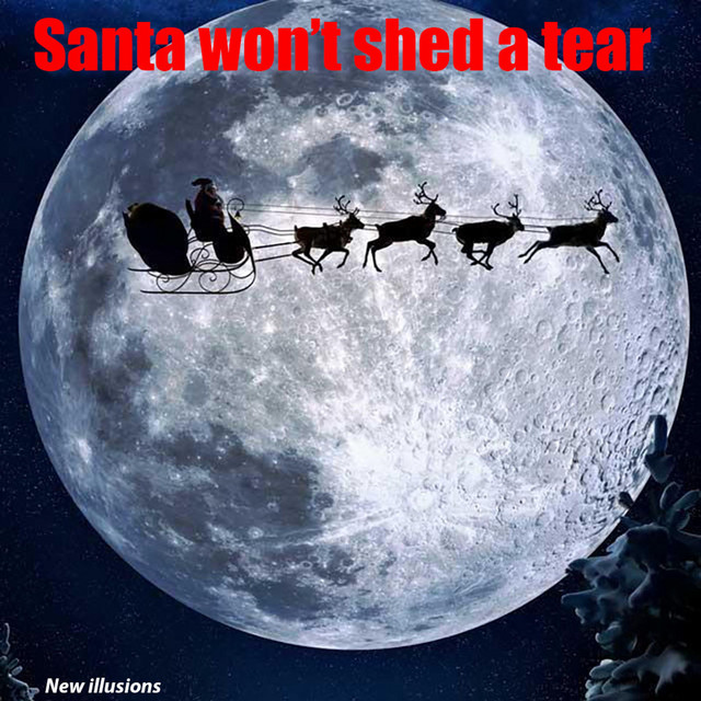 Santa won't shed a tear cover art