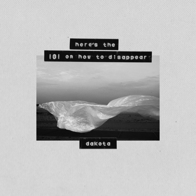 Here's the 101 on How to Disappear cover art