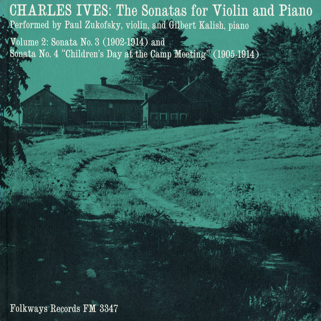 Charles Ives: The Sonatas for Violin and Piano, Vol. 2 cover art