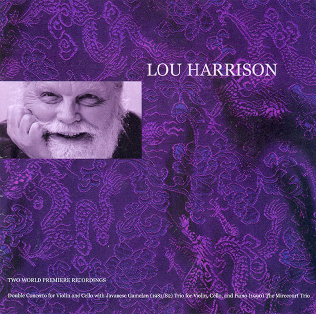 Harrison, L.: Double Concerto for Violin and Cello / Piano Trio cover