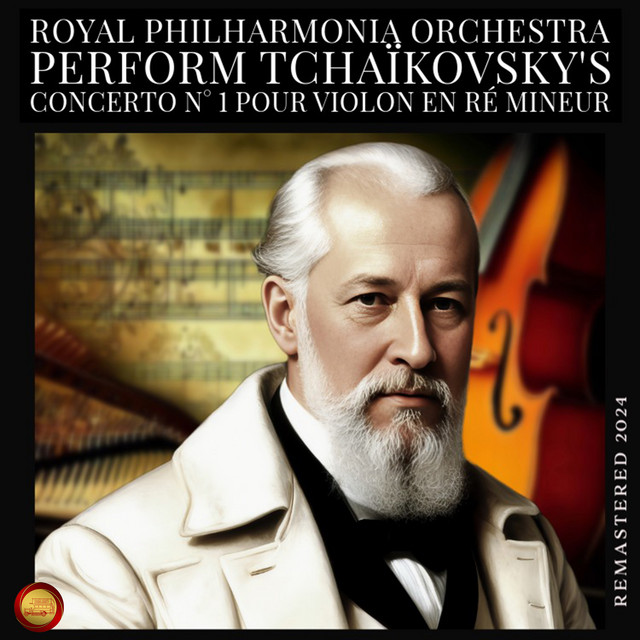 Royal Philharmonia Orchestra Perform Tchaïkovsky's Concerto, No. 1, Pour Violon En Ré Mineur (Remastered 2024) cover art