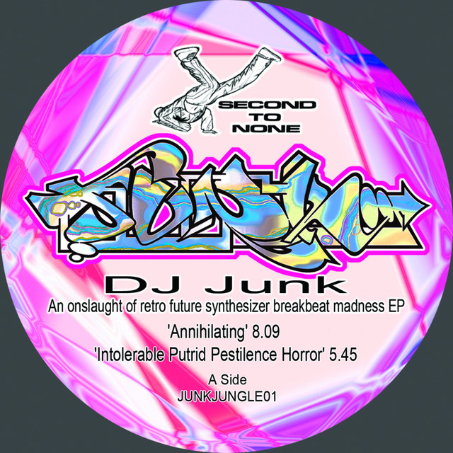 An onslaught of retro future synthesizer breakbeat madness EP cover