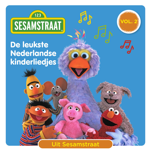 De leukste Nederlandse kinderliedjes uit Sesamstraat (Deel II) cover art