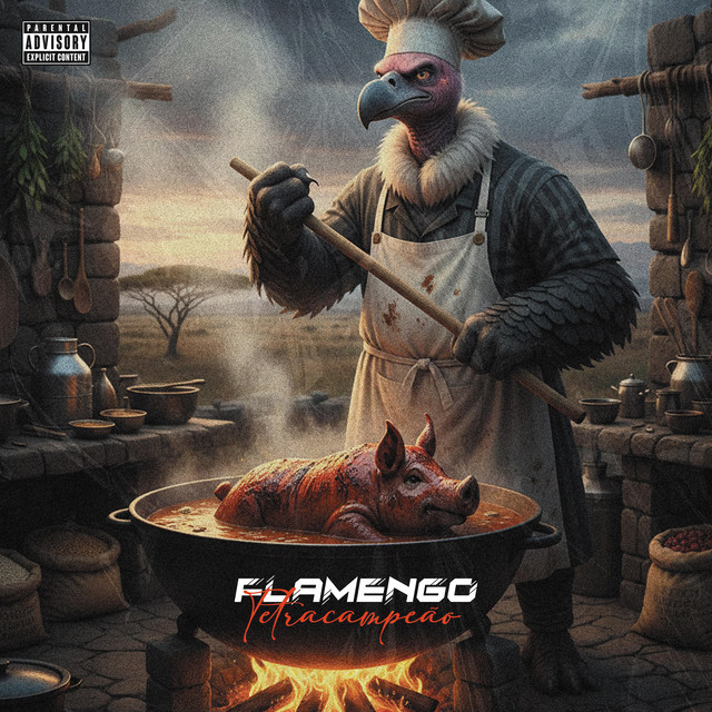 Обкладинка: Flamengo Tetracampeão — MC LONE