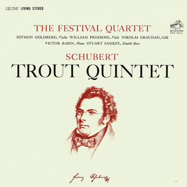 Schubert: Piano Quintet in A Major, Op. 114, D. 667 "The Trout" cover art