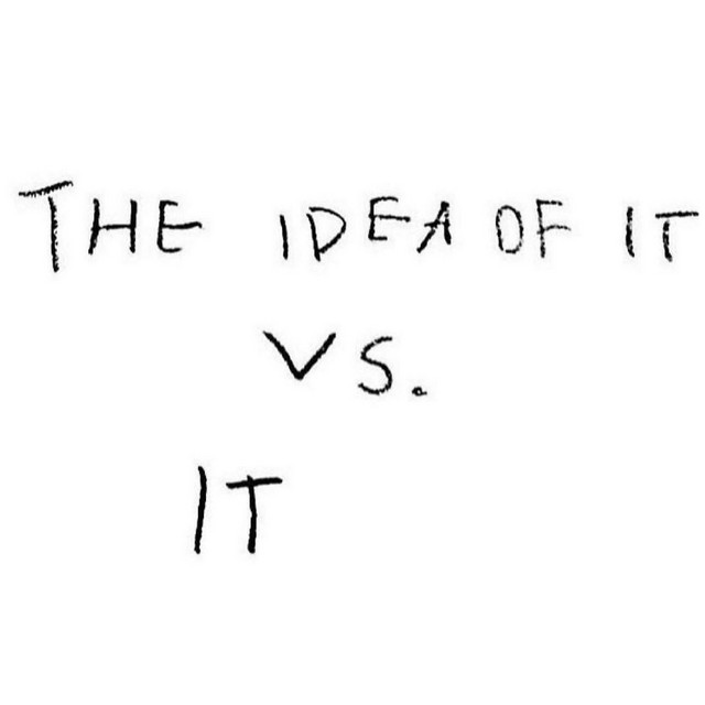 The Idea Of It Vs. It cover art