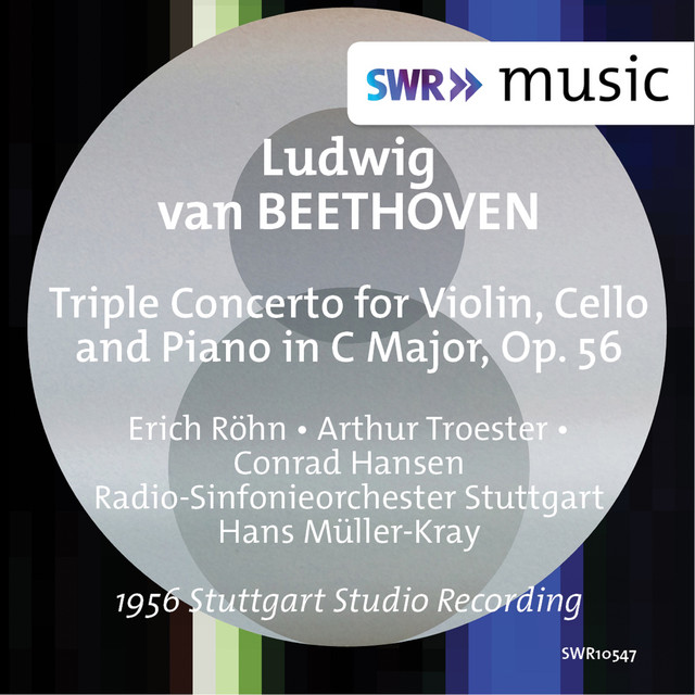 Beethoven: Triple Concerto, Op. 56 (Live) cover art
