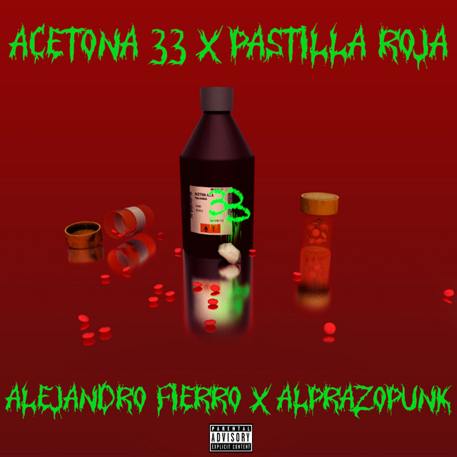 Acetona 33 x Pastilla Roja