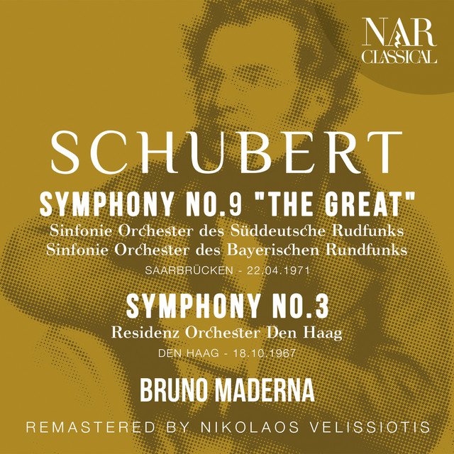 SCHUBERT: SYMPHONY No. 9 "The Great", SYMPHONY No. 3 cover art