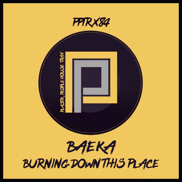 Burning Down This Place cover