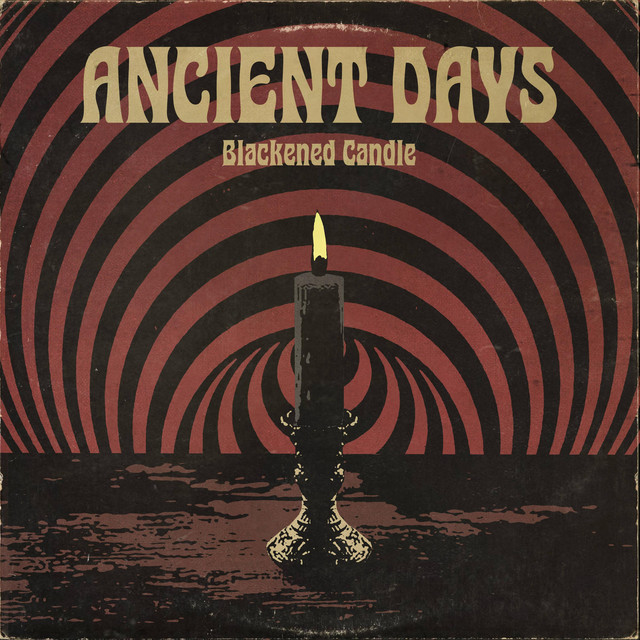 Blackened candle cover