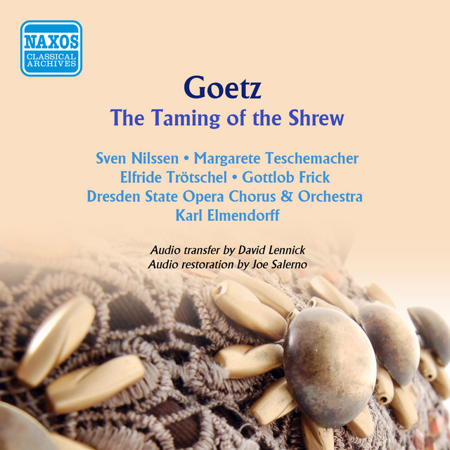 Goetz: Der Widerspenstigen Zahmung cover art