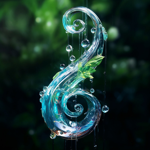 Raindrops Meditation: Harmonic Tranquility cover art