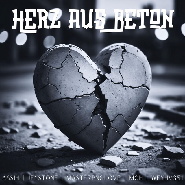 Herz aus Beton