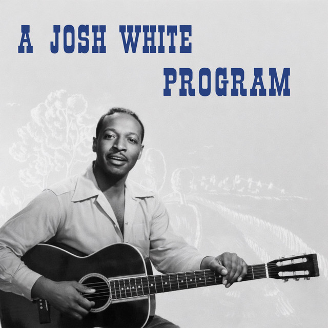 A Josh White Program cover art