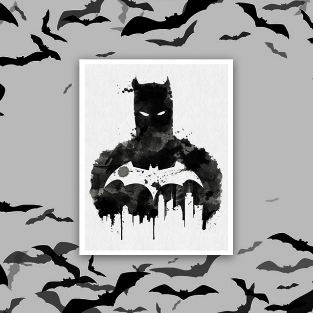 Batman cover art