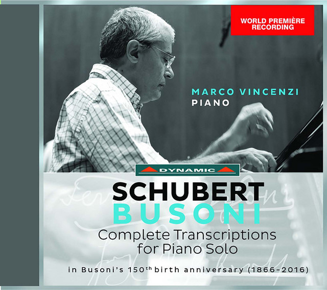 Schubert-Busoni: Complete Transcriptions for Piano Solo cover art