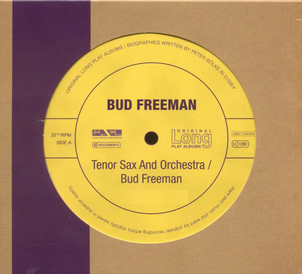 Bud Freeman - Tenor Sax And Orchestra cover art