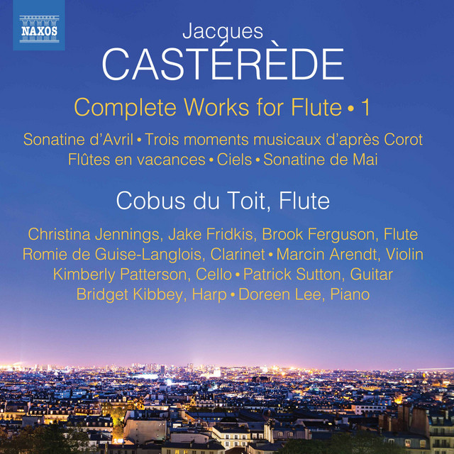 Castérède: Complete Works for Flute, Vol. 1 cover art